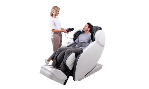 Массажное кресло для дома премиум-класса Casada SkyLiner 2 White