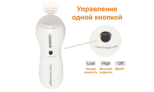 Ручной мини массажер HANSUN HS302