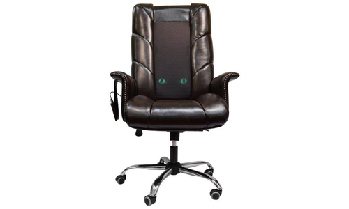 Офисное массажное кресло EGO PRIME EG1003 Шоколад в комплектации LUX