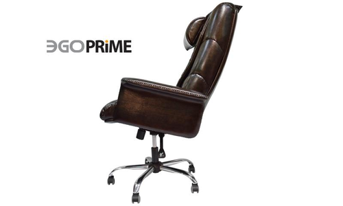 Офисное массажное кресло EGO PRIME EG1003 Шоколад в комплектации LUX