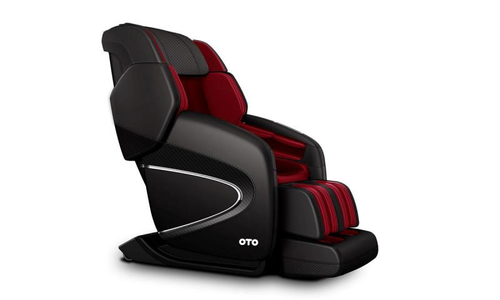 Массажное кресло для дома OTO Chiro II CR-01 Black Rose (Черный с Красным)