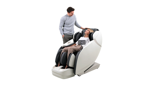 Массажное кресло для дома премиум-класса Casada SkyLiner 2 White