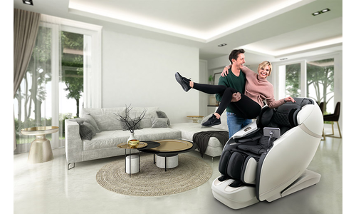 Массажное кресло для дома премиум-класса Casada SkyLiner 2 White