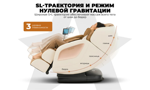 Массажное кресло для дома OGAWA ОРБИТА | Sonic-X OG5572