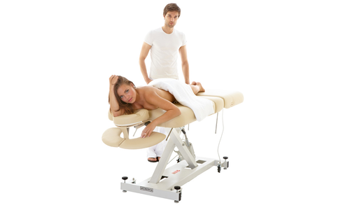 Cтационарный массажный стол US MEDICA Profi