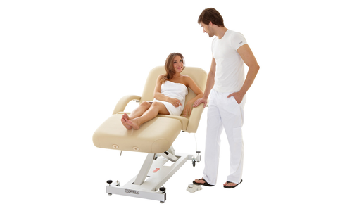 Cтационарный массажный стол US MEDICA Profi