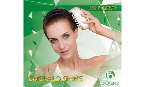 Массажер для мытья головы US MEDICA Emerald Shine