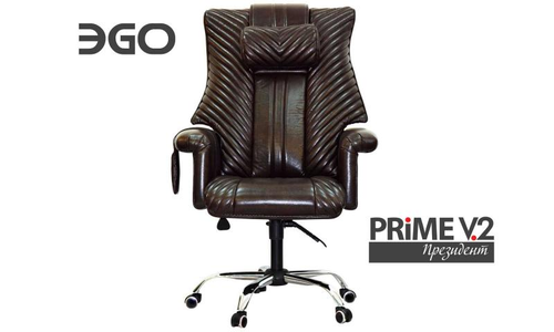 Офисное массажное кресло EGO PRIME V2 EG1003 модификации PRESIDENT LUX