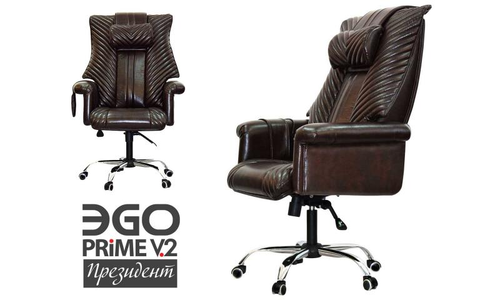 Офисное массажное кресло EGO PRIME V2 EG1003 модификации PRESIDENT LUX