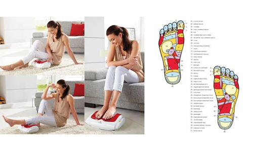 Роликовый массажёр для ног Casada Reflexoped 2 Роликовый массажёр для ног Casada Reflexoped 2